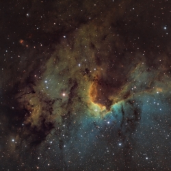 Sh2-155 Cave Nebula