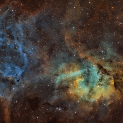 Sh2-132 Lion Nebula
