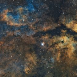 Sh2-108 Gamma Cygni Nebula and SADR region