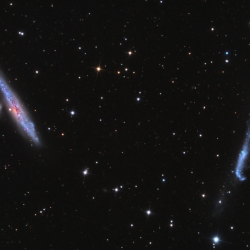 NGC 4631 Whale & NGC4656/57 Hockey Stick Galaxy