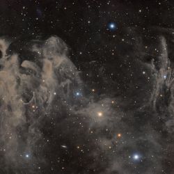 LBN762 Drunken Dragon nebula