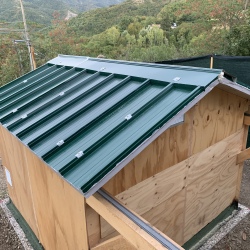 Roof finished