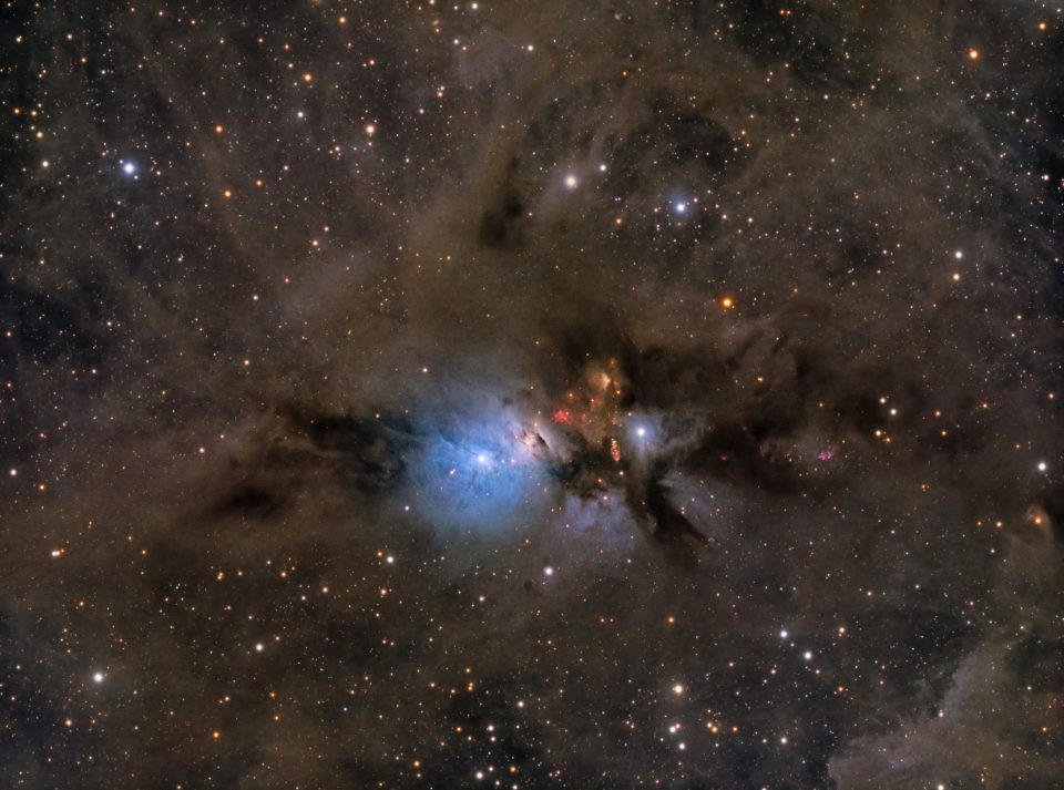 NGC1333 cluster molecular cloud reflection space
